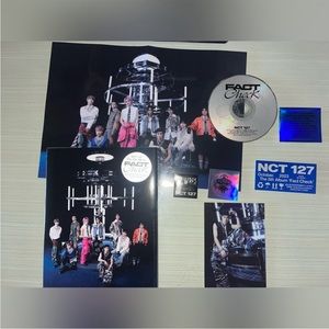 NCT 127 - Fact Check 5th Full Album Photobook Ver (Chandelier Ver)